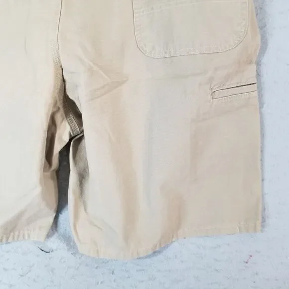Carhartt Hamilton shorts men's 42 x 10 beige cotton Workwear outdoor NEW